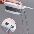 thumbnail image 4 of Milaget Foldable Sitz Bath Toilet Seat Universal for Toilets for Perineum Treatment Gray, 4 of 9