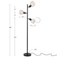 thumbnail image 2 of Brightech Robin Industrial Rustic Pole Tree Floor Lamp w/ 3 Vintage Edison Bulbs, 2 of 10