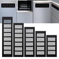 thumbnail image 3 of 60mm Aluminium Rectangular Cabinet Wardrobe Air Vent Grille Ventilation-Cover, 3 of 4