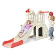 thumbnail image 1 of Costway 6-In-1 Large Slide for Kids Toddler Climber Slide Playset w/ Basketball Hoop, 1 of 10