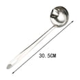 thumbnail image 2 of Chmadoxn Kitchen Gadgets, Kitchen Accessories, Kitchen Utensils, Kitchen Tool Stainless Steel Oil Filter Spoon Oil Separator Spoon Soup Spoon Grease Separator Spoon a soup spoon, 2 of 2