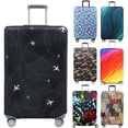 thumbnail image 2 of Housse de Bagage Housse de Compartiment à Bagages Housse de Protection pour 18-32 Pouces Résistante à L'Usure Housses Anti-Poussière Housses de Valise de Voyage Durables Marbre de Voyage L, 2 of 6