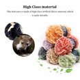 thumbnail image 1 of Langgg Artificial Fleece Multicolored Faux Fur Yarn, Khaki, 1 Piece, 1 of 9