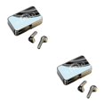 thumbnail image 3 of Youkk Wireless Earbuds HiFi LED Display Mirror Running Cycling Sports Black 2Set, 3 of 4