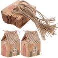 thumbnail image 2 of LEEYNEER Boîtes à Friandises en Carton 3D Maison de Noël Boîtes en Papier Cadeaux de Noël, 2 of 7