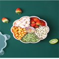 thumbnail image 5 of Dvkptbk serving plate Divided Serving Tray That Spins - Perfects for Snacks, 5 of 5