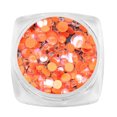 thumbnail image 2 of ABPWLY NailArt Jewelry Mermaid Bead Transparent Semi-round Bead Nail Jewelry Rhinestone Clearance Press On Nails Short Canada Days Fake Nails Fake Nails with Designs, 2 of 2