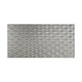 thumbnail image 1 of Fasade Shallot Crosshatch Silver Wall Panel 4' x 8', 1 of 1