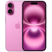 Refurbished Apple iPhone 16 - 128GB – Pink – 48MP Dual Rear & 12MP Front Camera - Fully Unlocked Smartphone - Excellent Condition
