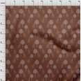 thumbnail image 3 of oneOone Cotton Silk Fabric Tree & Giraffe Block Print Fabric By The Yard 42 Inch Wide, 3 of 4