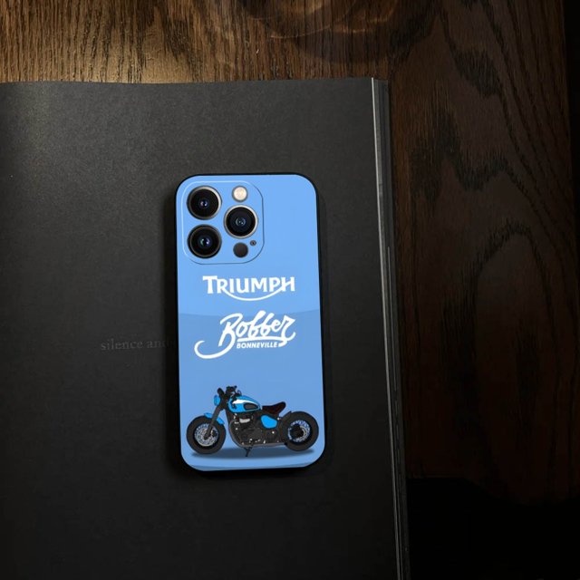 M-Motorcycle Logo T-Triumph Phone Case for iphone 15 14 13 12 11 Mini Pro Max Plus Shockproof Back Cover protective case z3 iPhone13 Pro
