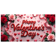 thumbnail image 3 of Valentine's Day Party Decoration Banner Heart Design Backdrop Event Photo Props Love Celebration Romance Gift Box Background, 3 of 4