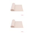 thumbnail image 2 of kurtrusly Baking Mats Heat-resistant Reusable Non-stick DIY Crafts Cake Pastry Cooking Pads Bakeware Household Restaurants White L 2Set, 2 of 6