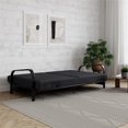 thumbnail image 3 of Futon en Métal de Mainstays en noir avec Matelas, 3 of 6