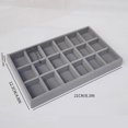 thumbnail image 2 of Meitianfacai Stackable Jewelry Storage Trays Organizer Jewelry Storage Display Trays for Drawer, Earring Necklace Bracelet Ring Organizer,Removable Easy to Clean, 2 of 6