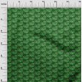 thumbnail image 3 of oneOone Velvet Green Fabric Floral Sewing Craft Projects Fabric Prints By Yard 58 Inch Wide, 3 of 5