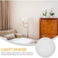 thumbnail image 3 of SHISUYAN Globe Lamp Shade Ball Lamp Shade Fixture Post Mount Globe Light Fixture, 3 of 7