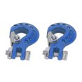 thumbnail image 2 of RC Trailer Chain, Replacement RC Tow Hook Decoration Aluminum Alloy Upgrade Part  For Outdoor Game Red,Blue,Black, 2 of 8