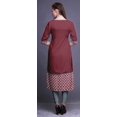 thumbnail image 4 of Bimba Robes Tuniques Droites pour Femmes Kurti Imprimé Tenue d'Été Kurta, 4 of 5