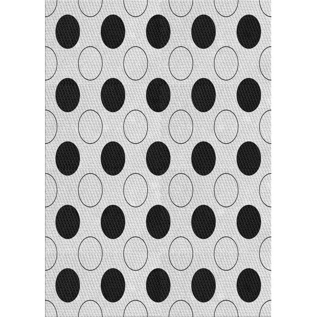 Ahgly Company Machine Washable Indoor Rectangle Transitional Platinum Gray Area Rugs, 2' x 4'