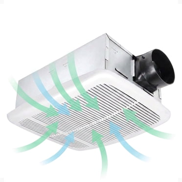 Delta Electronics (Americas) Ltd. RAD80 Delta BreezRadiance Series 80 CFM Fan with Heater, 10.5W, 1.5 Sones