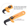 thumbnail image 4 of Unique Bargains Retractable Utility Knife, Box Cutter Letter Opener Pocket Knives, Yellow, 4 of 5