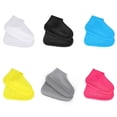 thumbnail image 4 of Housse de Chaussures en Silicone Imperméable Protecteur de Chaussures Antidérapant Résistant à l'Usure Surchaussures Résistantes à l'Eau, Gris, m, 4 of 7