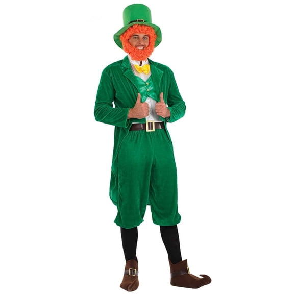 Costume Classique de Leprechaun pour Hommes, Très Grand, Jour de la Saint-Patrick, Halloween, pour Hommes/adultes