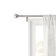 thumbnail image 1 of Mainstays Easy Install Decorative Ball Window Curtain Rod, Adjustable, 48” - 120”, Nickel, 1 of 7