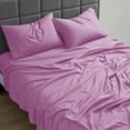 thumbnail image 2 of Nestl Full Sheet Set, 1800 Series Microfiber Deep Pocket 4 Piece Bed Sheet Set, 2 of 8