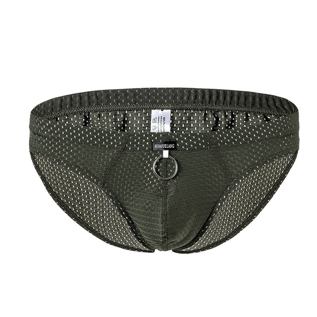 TIHLMK Men's Fashion Boxer Shorts Mesh Breathable Underpants