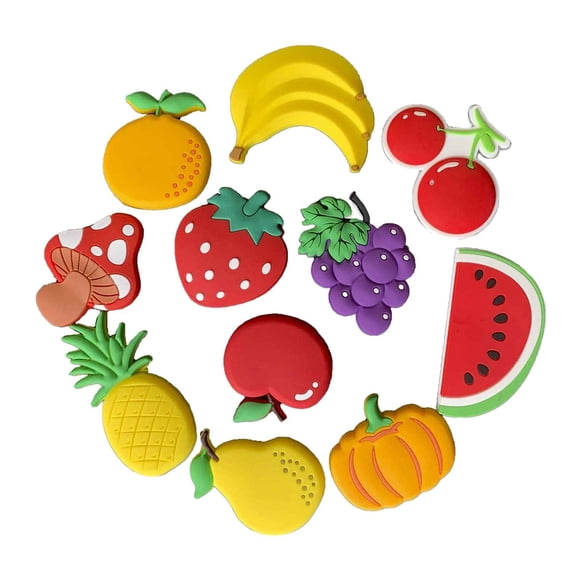 11Pcs Fridge Magnets For Toddlers Soft Rubber Magnets For Kids Children Magnets Baby Magnetism Toys Educational Gift Hangs