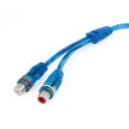 thumbnail image 4 of Unique Bargains Câble Répartiteur Audio RCA Femelle vers Mâle, 30 cm, Lot de 2, Bleu, 4 of 4