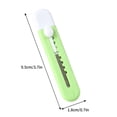 thumbnail image 3 of Aursykel Compact Mini Utility Knife with Self Retracting Blade for Safe Packaging Cutting for Students and Office Versatile Box Cutter for Cardboard and Tape Handy Pocket Sized Tool, 3 of 6