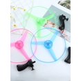 thumbnail image 4 of 2 Sets Light Up Flying Saucer & Flying Disc Flying Toys Set, Luminescent Bamboo Dragonfly Included, 4 of 5