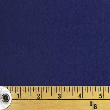 FABRIC CREATIONS uni bleu marine coupon fat quarter 45.7 × 53.3 cm (18 × 21 po)