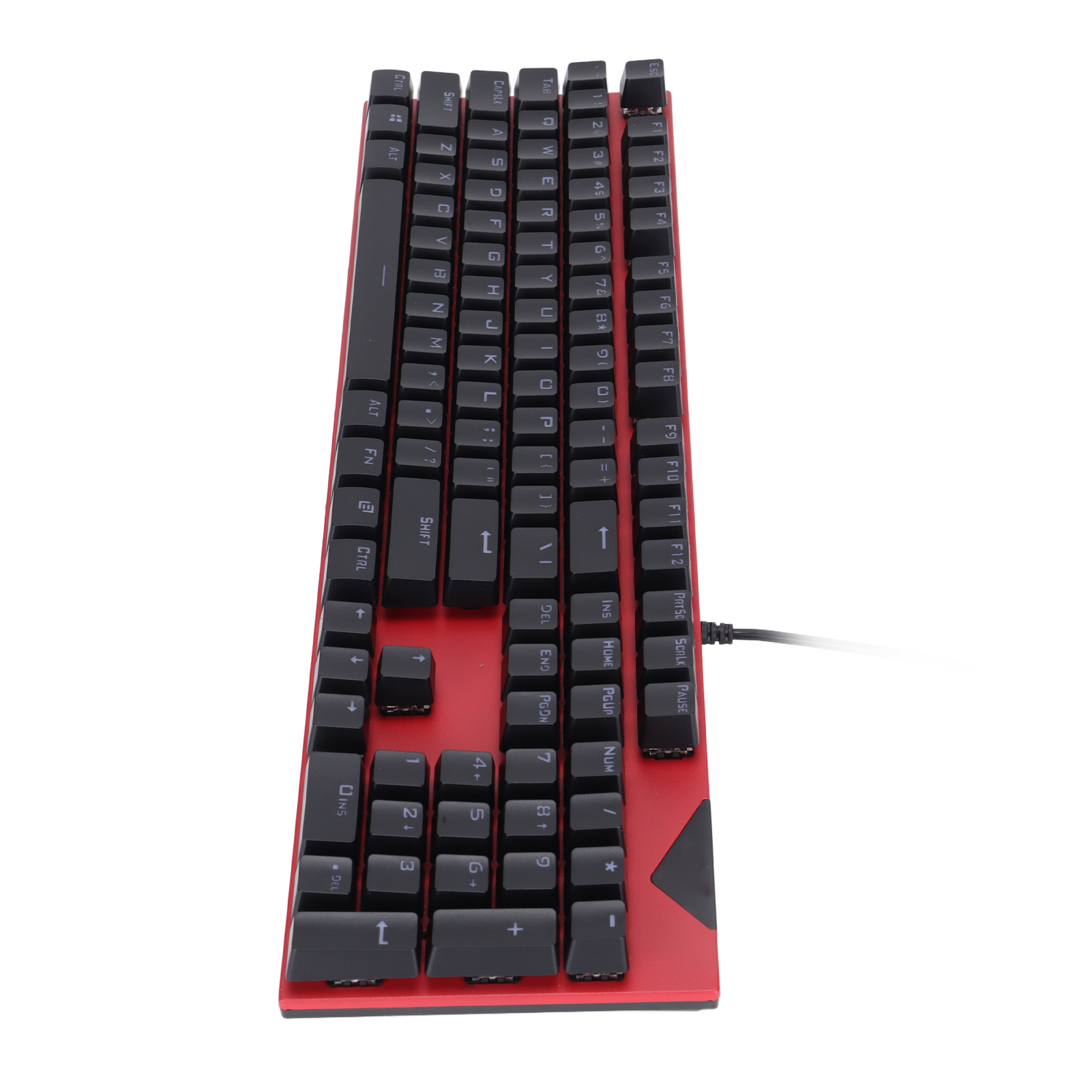 Mechanical Keyboard, PC Keyboard Red Switch  For Game For Office For Home Red