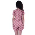 thumbnail image 3 of Moomaya Pyjama en Coton pour Femmes, Ensemble de Nuit 2 Pcs avec Shorts, Ensembles de Pyjama avec Shorts, 3 of 7