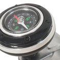thumbnail image 3 of ZheElen Car Steering Wheel Knob with Compass Black 8x8.5x6cm, 3 of 3