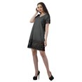 thumbnail image 4 of Moomaya Femmes Plage Uni Grande Taille Coton Flex Tenue d'Été Robes pour Dames, 4 of 5