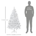 thumbnail image 3 of HOMCOM 5ft Artificial Christmas Tree Holiday Home Decor Pine Auto Open, 3 of 10