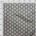 thumbnail image 2 of oneOone Cotton Cambric Royal Blue Fabric Florals Craft Projects Decor Fabric Printed By The Yard 42 Inch Wide, 2 of 4