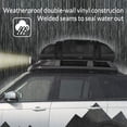 thumbnail image 3 of Porte-bagages Imperméable pour Toit de Voiture, Cube de Rangement pour Bagages, Voyage, 3 of 11