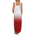 thumbnail image 4 of Robes d'Été Aguichant pour Femmes Décontractées Amples d'Été Imprimées Longues Robe de Plage Robe d'Été Col en V Sans Manches Robes Femmes Robe en Liquidation, 4 of 6