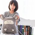 thumbnail image 3 of Air Conditioning Blanket Blanket Throw Pillow Air Conditioner Quilt Car Pillow Soft Blanket Plush Cushion Pillow Air Conditioning Blanket Cute Mouse Appearance Multifunctional, 3 of 5