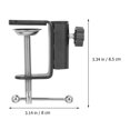 thumbnail image 2 of EIGTHTAIL 2 Pcs Pince de Base Bras de Micro Support en Métal Bureau Plastique, 2 of 6