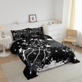 thumbnail image 3 of Erosebridal Star Basketball Bedding Twin Comforter Set,Splash Gradient Down Comforter,Ball Gaming Decor,Lightweight,2-Piece, 3 of 7