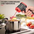 thumbnail image 4 of -50℃～950℃ /-58℉～1742℉ Colorful Screen Infrared Thermometer IR Thermometer Handheld Non-Contact Digital Temperature Tester, 4 of 8