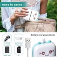 thumbnail image 4 of EIGTHTAILMini Printer Portable Bluetooth Wireless Smart Label Thermal Portable Printers Stickers Paper Wireless Printers Children Gifts, 4 of 10