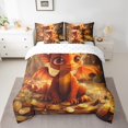 thumbnail image 2 of YST Cute Dragon Comforter Set, Magic Jungle Theme, Lightweight, King Size (7 Count), 2 of 4